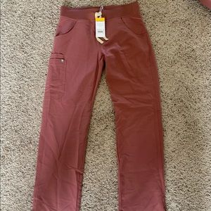 Figs Kade Cargo Pant Small Tall mauve